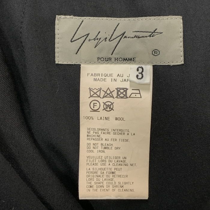 Yohji Yamamoto Yohji Yamamoto POUR HOMME 20aw pants HR-P36-100 Size US 36 / EU 52 - 4 Thumbnail