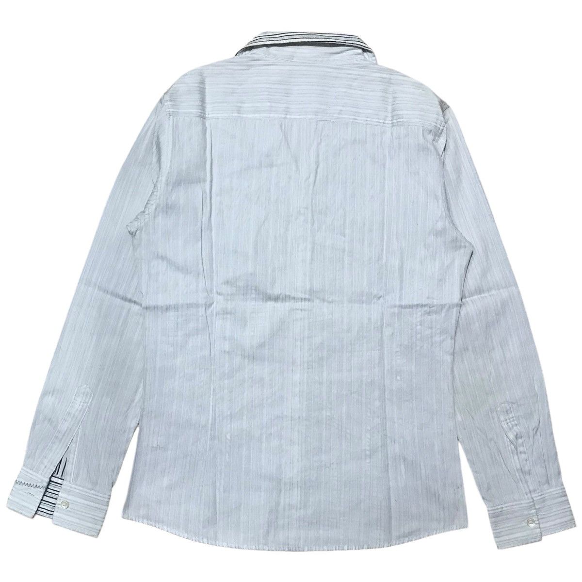 Tornado Mart Tornado Mart Patchwork Collar Shirt Size US S / EU 44-46 / 1 - 4 Thumbnail