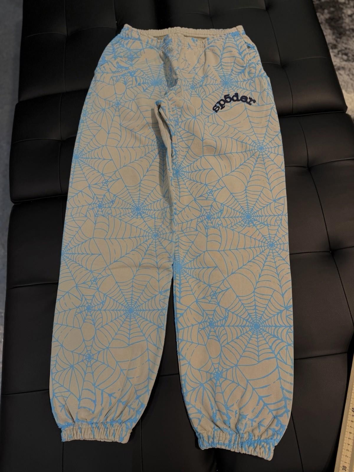 Sp5der Size M - Sp5der Worldwide Blue Sweatpants Spider Size US 32 / EU 48 - 1 Thumbnail