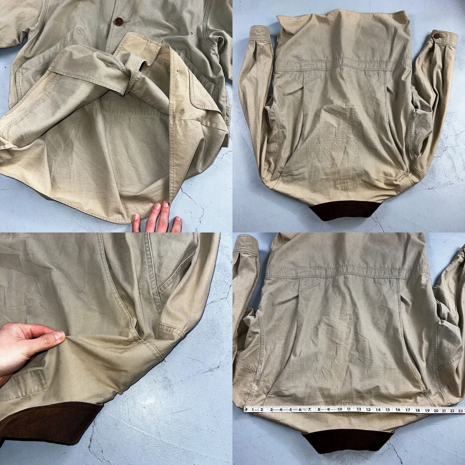 Eddie Bauer Eddie Bauer Jacket Mens M Tan Brown Chore Barn Field Coat Canvas Outdoor VTG Size US M / EU 48-50 / 2 - 9 Thumbnail