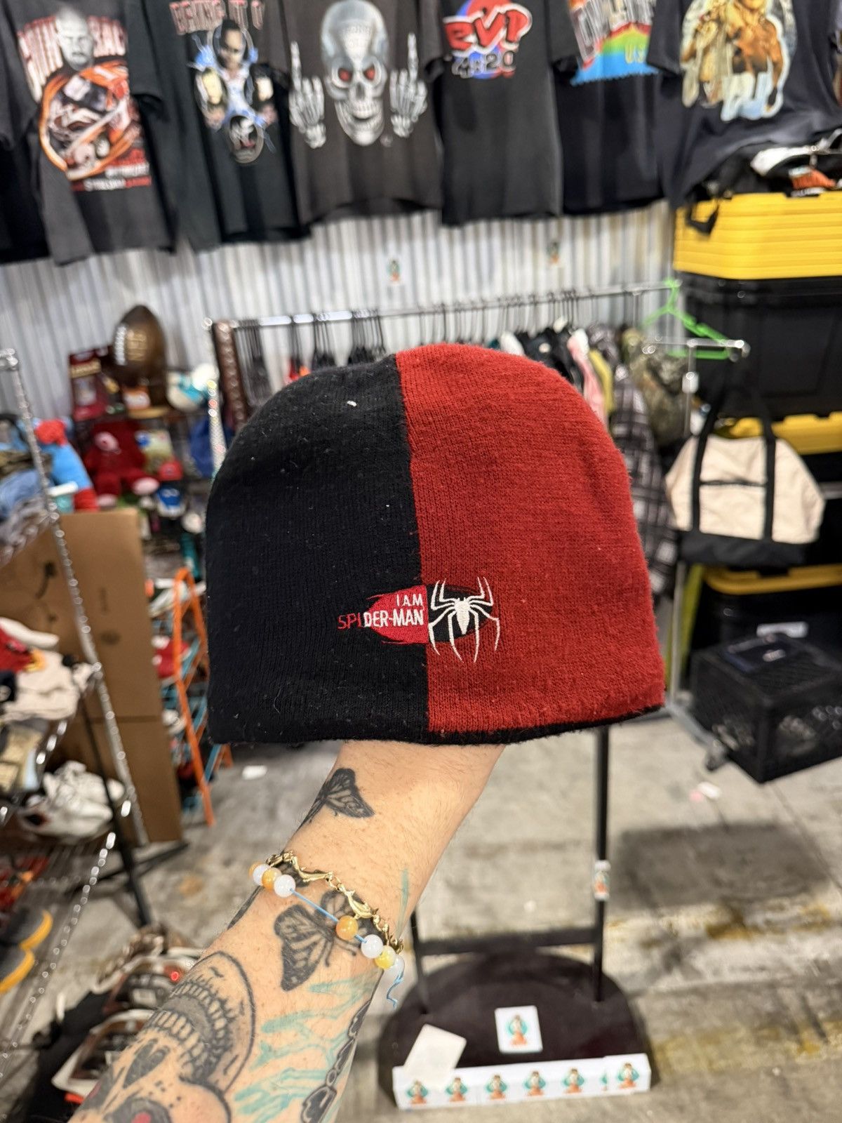 Marvel Comics 2007 Vintage Spiderman 3 Beanie Size ONE SIZE - 2 Thumbnail