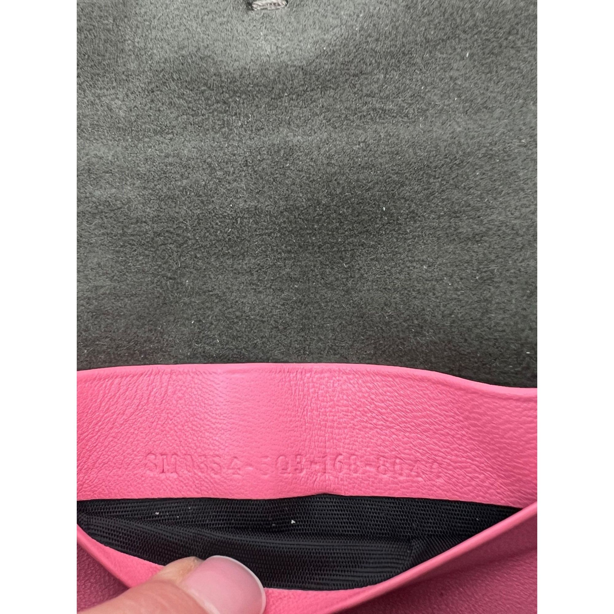 Fendi Fendi Monster Baguette Pink Leather Micro Crossbody Bag Size ONE SIZE - 10 Thumbnail