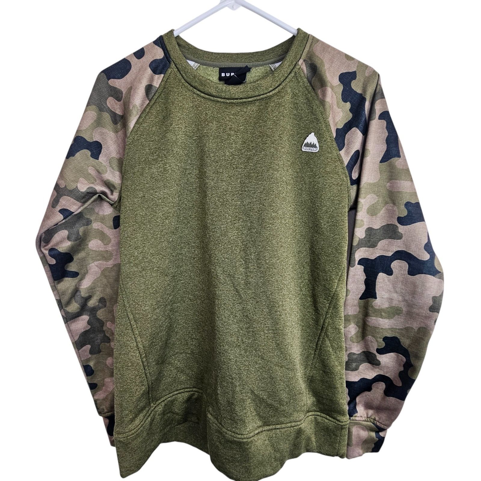 Burton Burton Womens Camo Pullover Sweatshirt Size XS Gorpcore Ski Size XS / US 0-2 / IT 36-38 - 2 Thumbnail