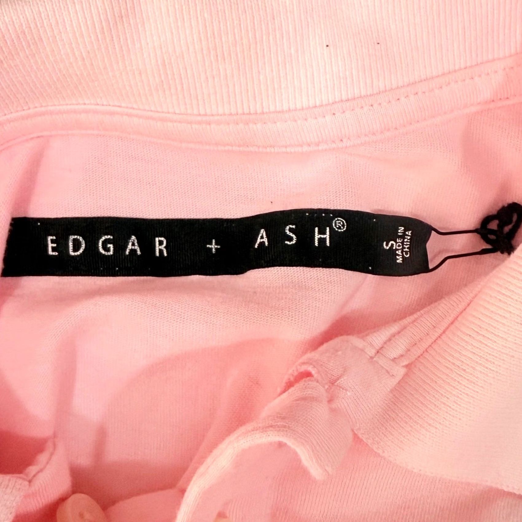 Vintage VINTAGE Edgar + Ash Polo Shirt Pink White Tie-Dye Batik Short Sleeve Mens Small SS Polo Shirt Pink Size US S / EU 44-46 / 1 - 3 Thumbnail