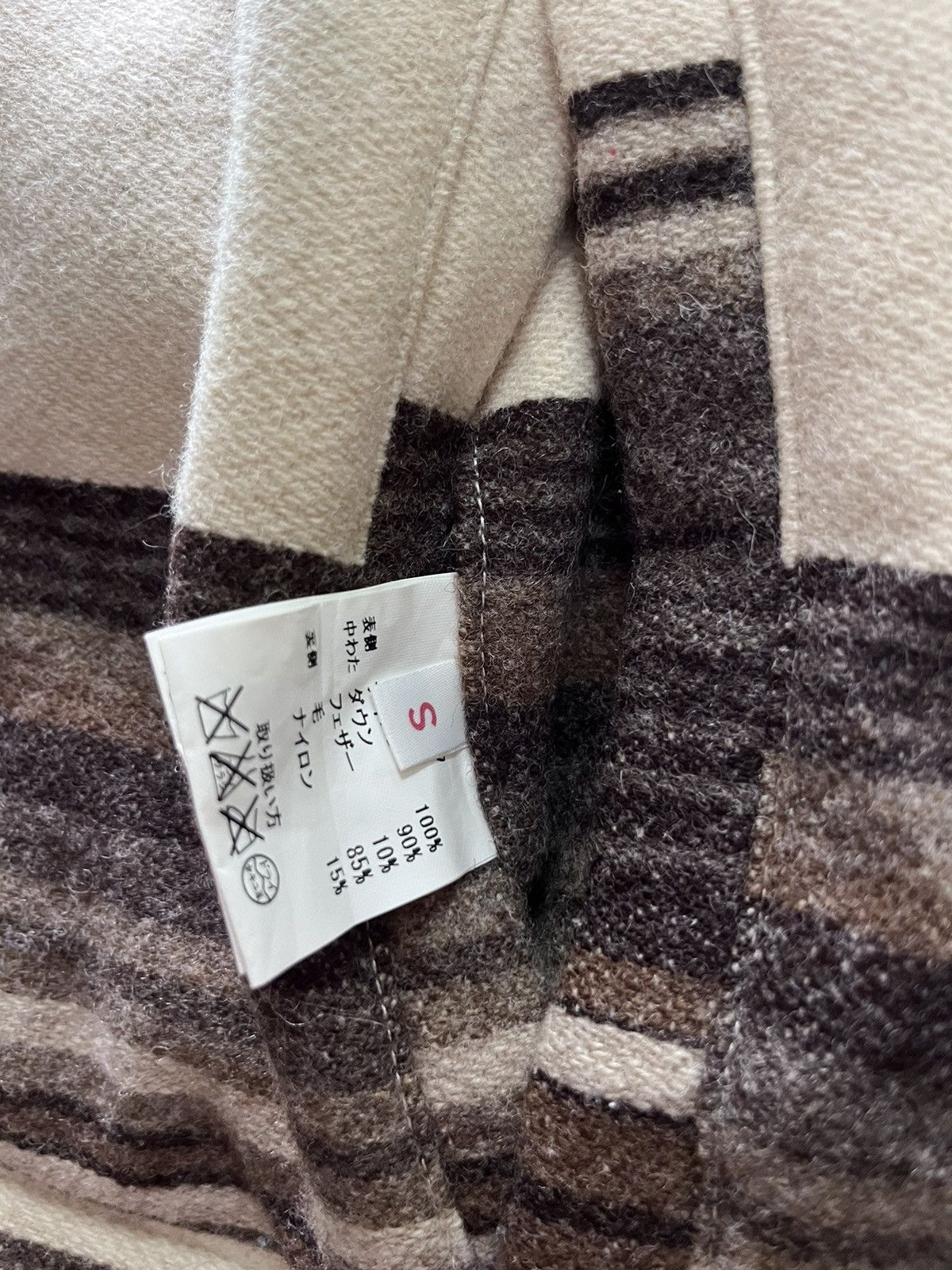Woolrich Woolen Mills AW19 reversible striped puffer funnel neck #D2 Size US S / EU 44-46 / 1 - 8 Thumbnail