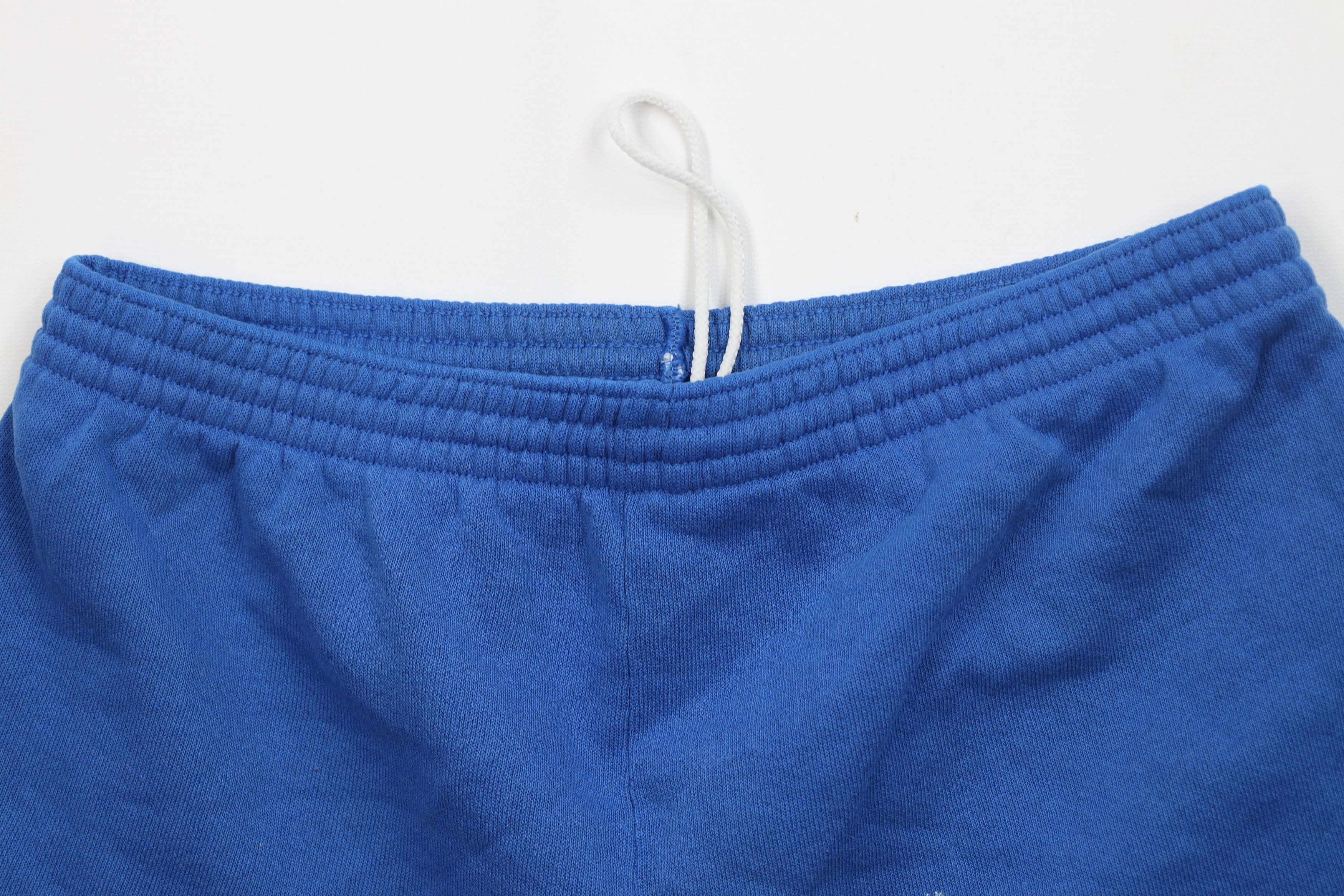 Vintage Vintage 90s Streetwear Above Knee Sweatpants Shorts Blue USA Size US 32 / EU 48 - 2 Thumbnail