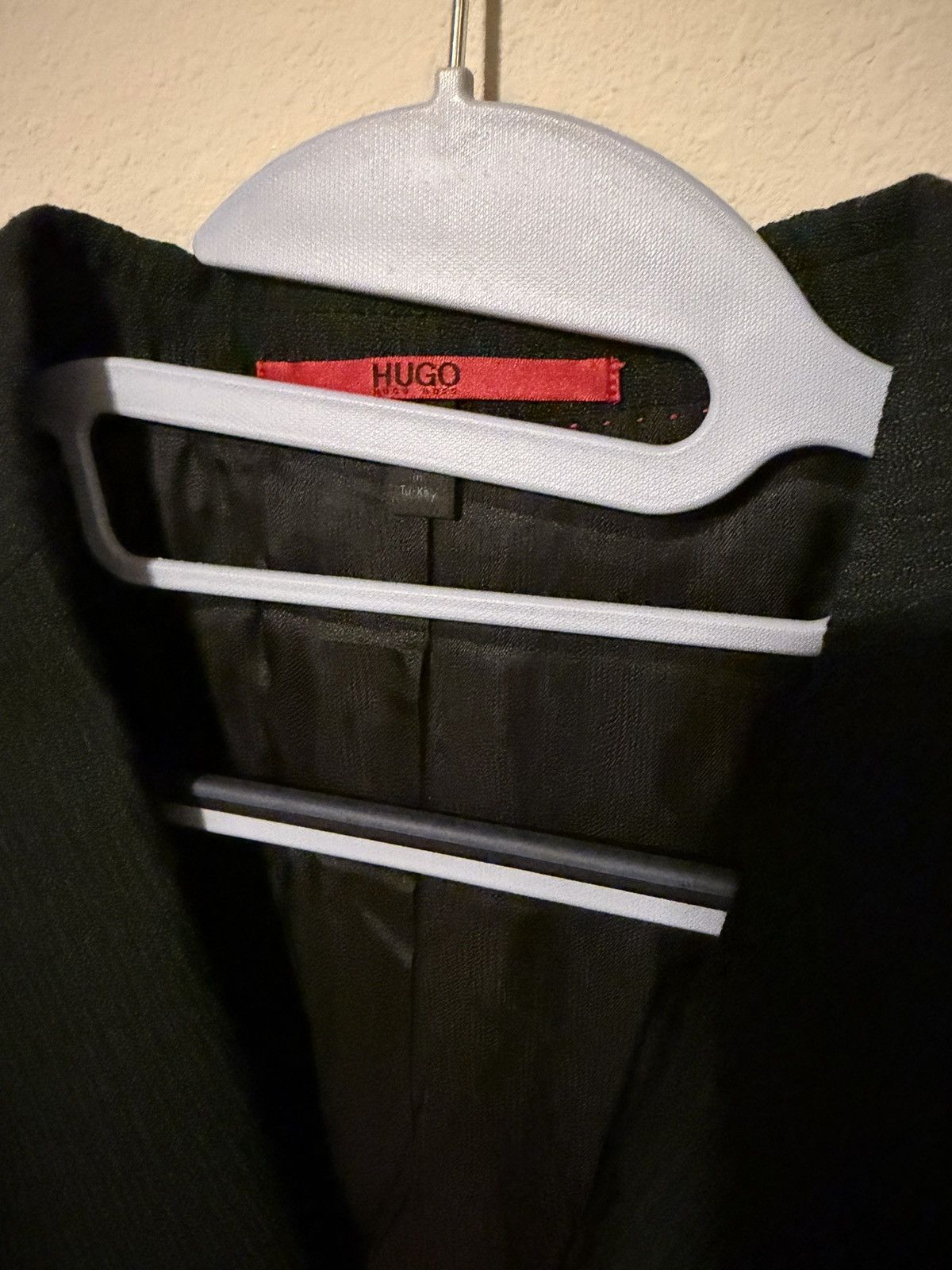 Hugo [BNWT] HUGO Hugo Boss Extra Slim Fit Blazer - Dark Green Size 36R - 2 Thumbnail