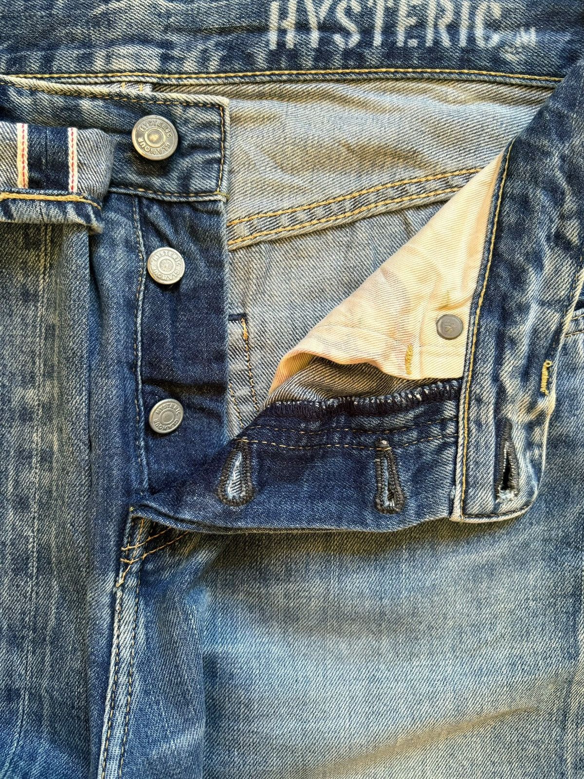 Hysteric Glamour Vintage Japanese Hysteric Glamour Selvedge Jeans Size US 30 / EU 46 - 4 Thumbnail