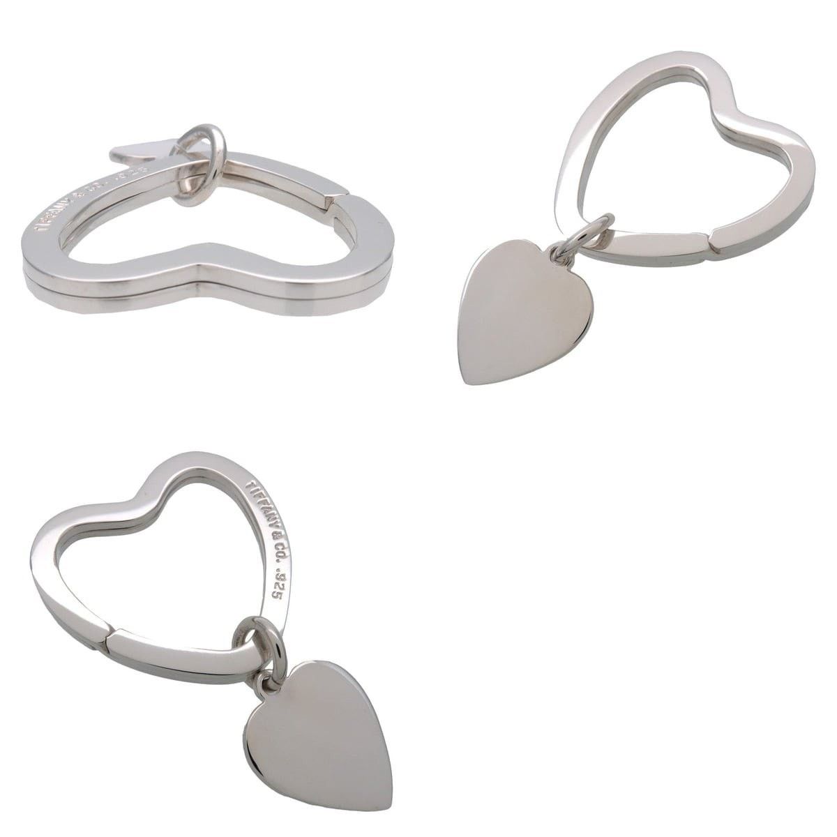 Tiffany & Co. Tiffany & Co. Heart Key Ring Sterling Silver Size ONE SIZE - 3 Thumbnail