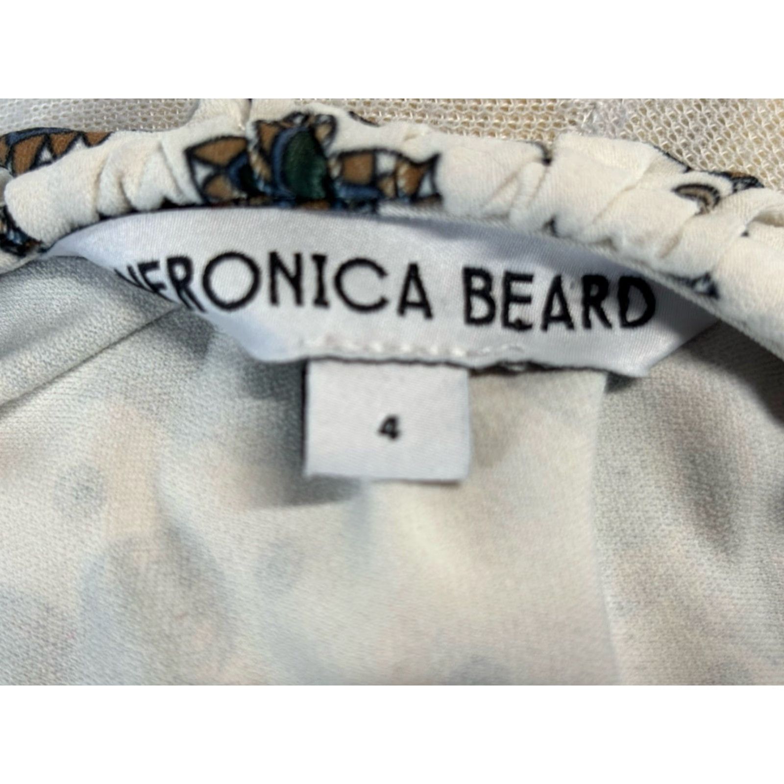 Veronica Beard VERONICA BEARD Women’s Solay Printed Blouse Top size 4 Boho Peasant Romantic Blouse Tunic Multicolor Balloon Sleeve Casual Party/Cocktail Womens Size S / US 4 / IT 40 - 7 Thumbnail