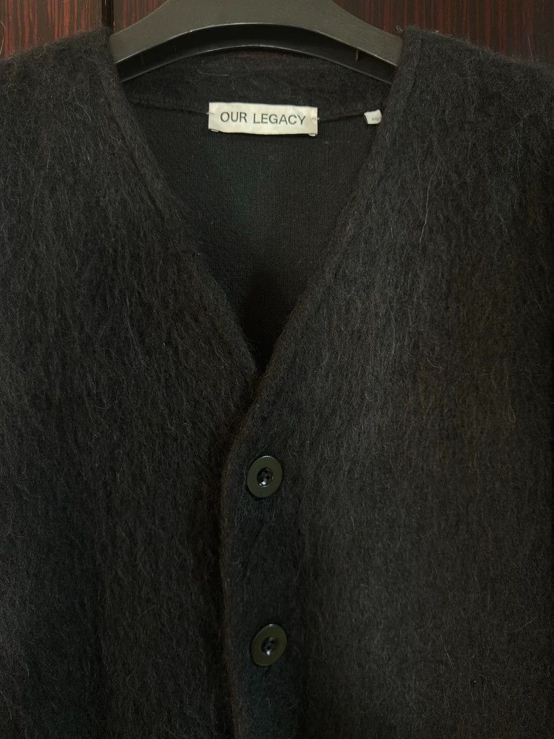 Our Legacy Our LegacyBlack wool cardigan Size US S / EU 44-46 / 1 - 2 Thumbnail