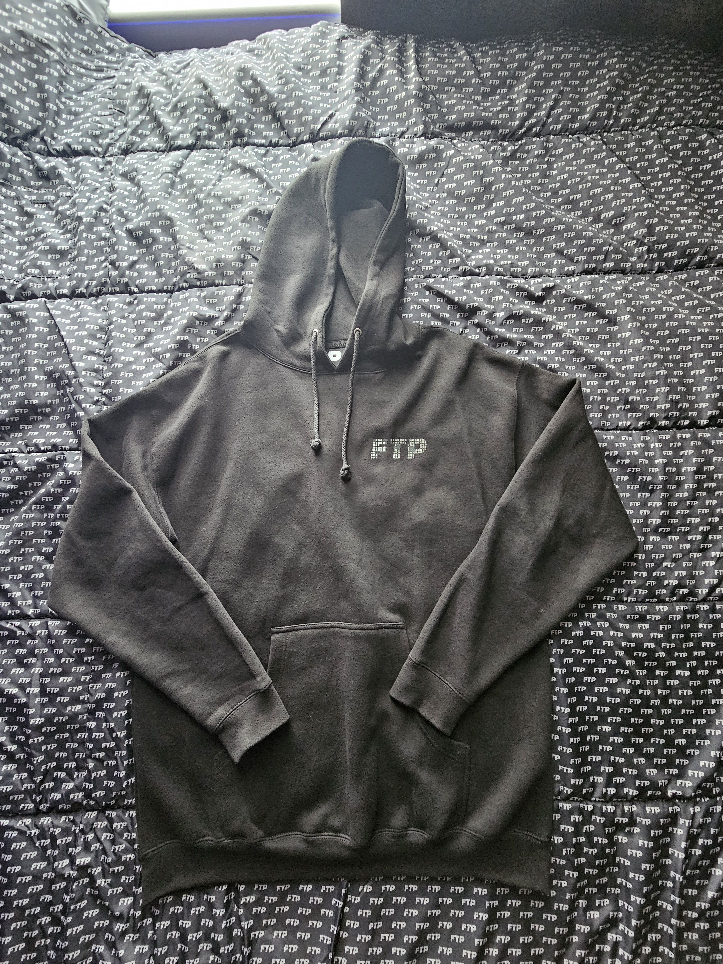Black ftp hoodie clearance