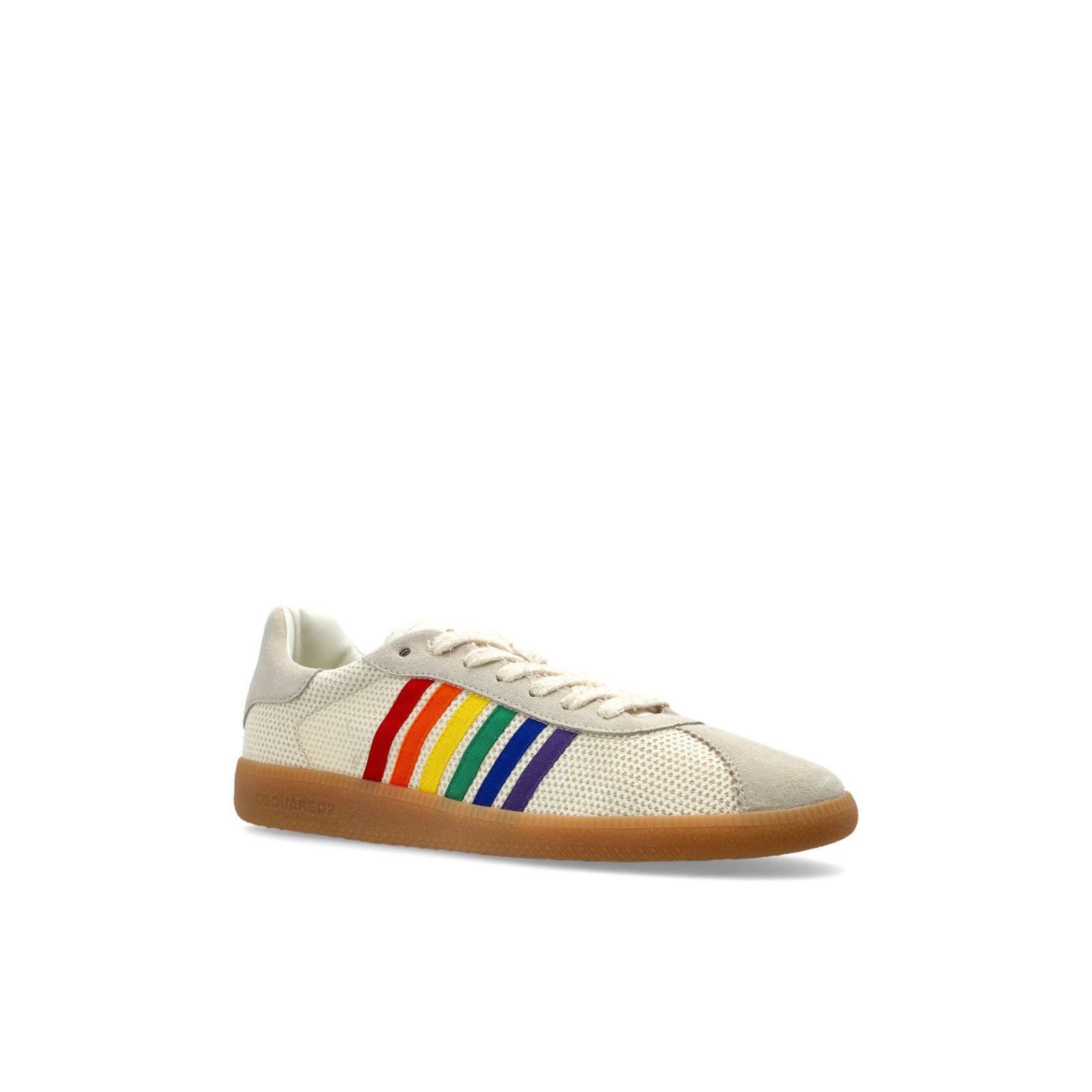 Dsquared2 DSQUARED2 Rebel Beige Suede Sneakers New And Authentic (Men' Size US 8 / EU 41 - 2 Thumbnail