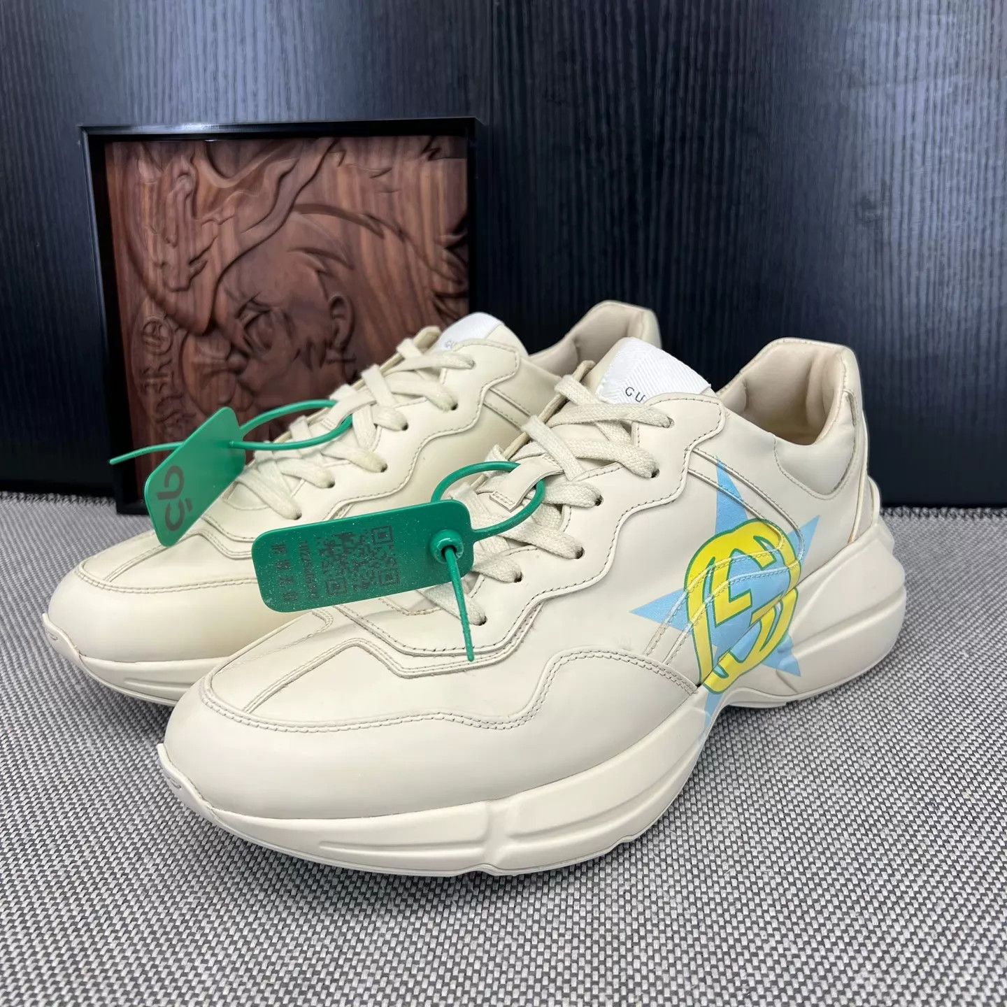 Gucci Gucci Rhyton Y/B US10 Worn Once With Box Size US 11 / EU 44 - 1 Thumbnail