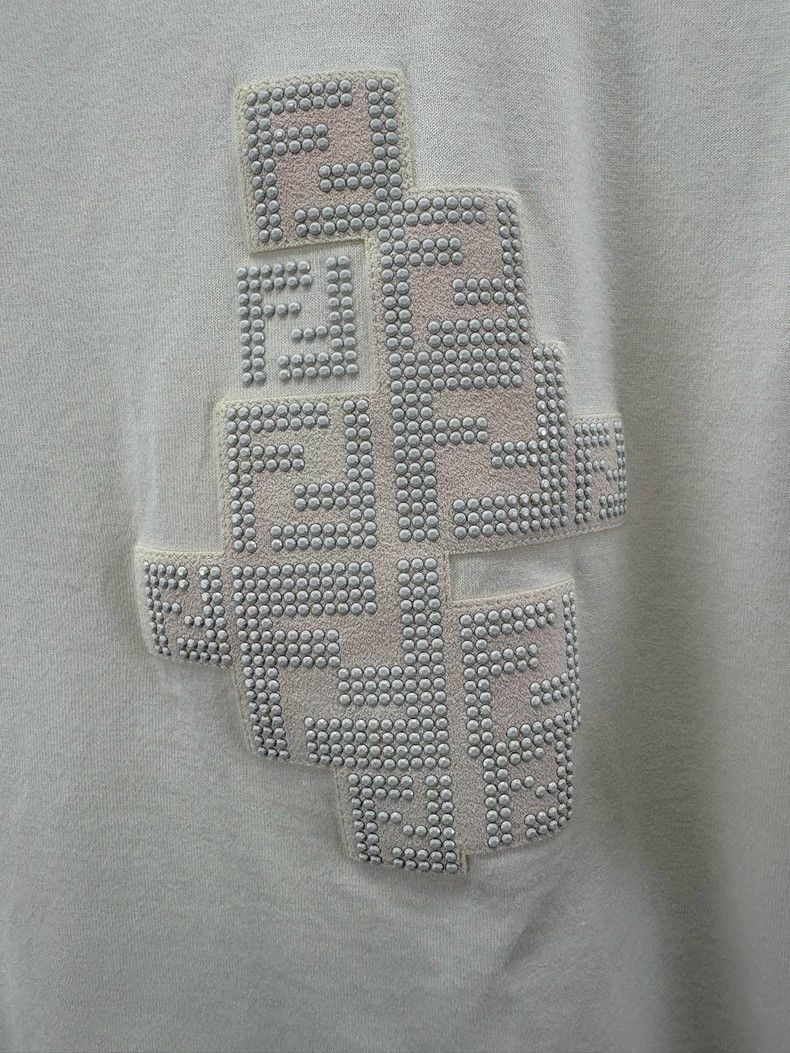Fendi Fendi Short Sleeve Logo TShirt Size M Size US M / EU 48-50 / 2 - 3 Thumbnail