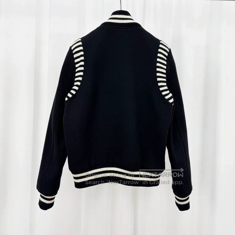Saint Laurent Paris Saint Laurent Paris Wool baseball jacket Size XS / US 0-2 / IT 36-38 - 2 Thumbnail