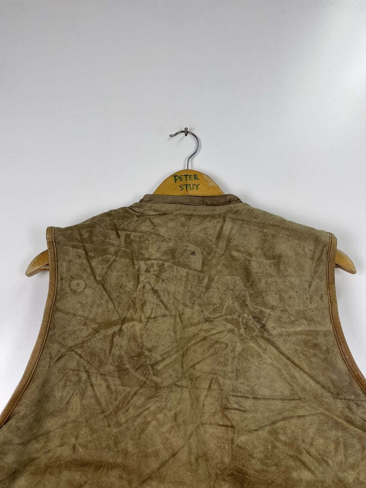 Leather Vintage IMZ Intermezzo True Leather Vest Size US M / EU 48-50 / 2 - 10 Thumbnail