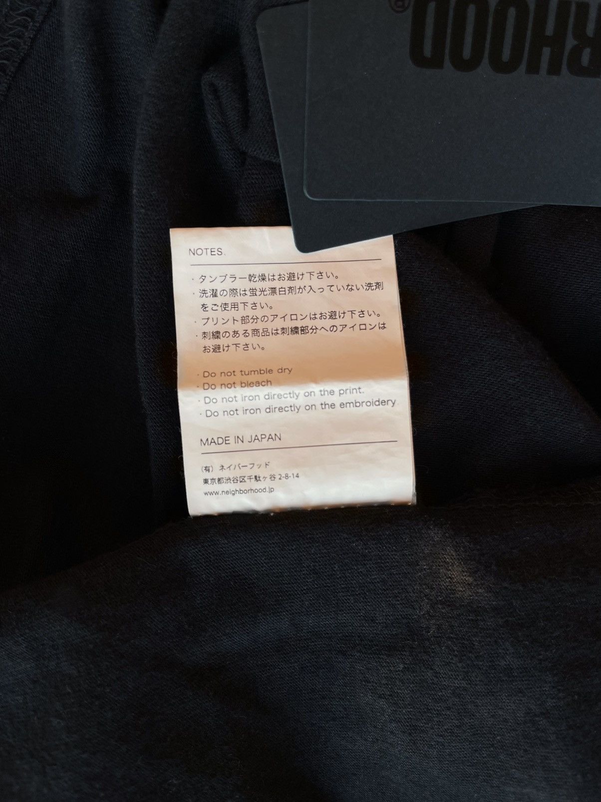 Neighborhood Neighborhood Long Sleeve Bones Tee L Size US L / EU 52-54 / 3 - 7 Thumbnail