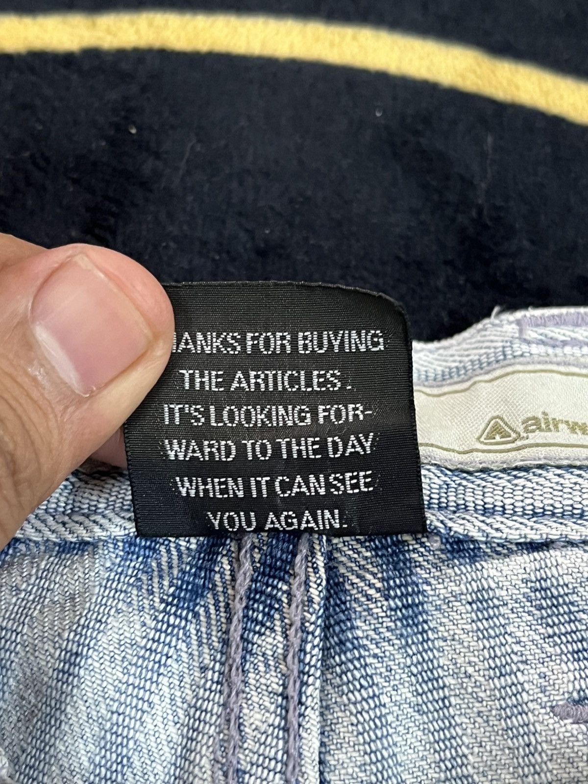Airwalk Vintage Airwalk Hickory Stripe Unique Cargo Carpenter Denim Size US 29 - 13 Thumbnail