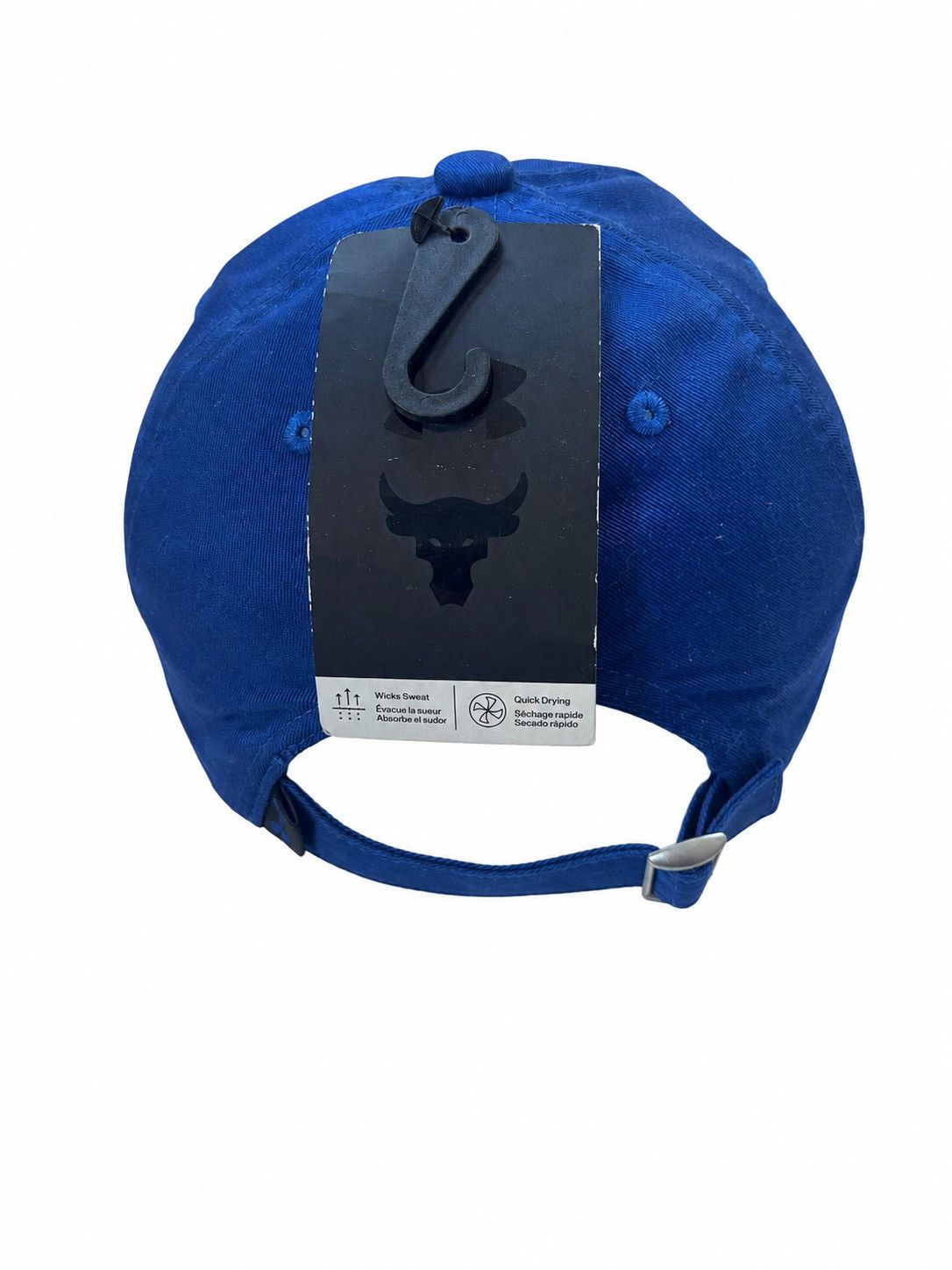 Under Armour Under Armour Project Rock Blue Strapback Hat Size ONE SIZE - 6 Thumbnail