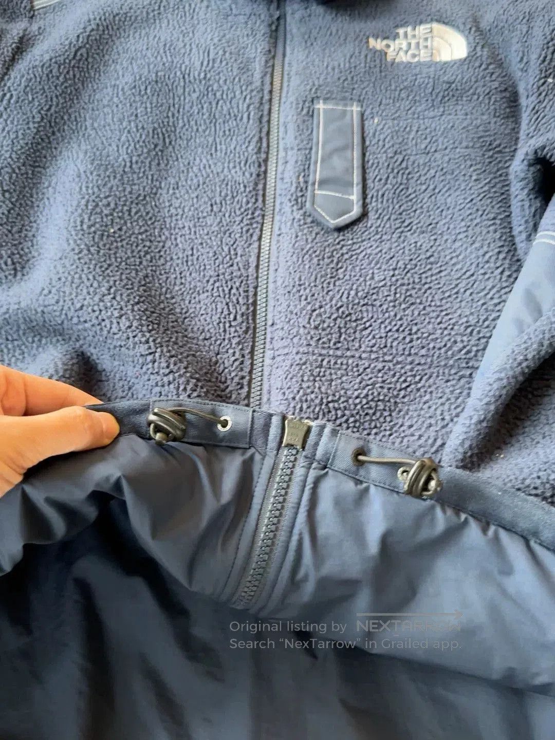 The North Face The North Face Navy Fleece Jacket. Size US M / EU 48-50 / 2 - 6 Thumbnail
