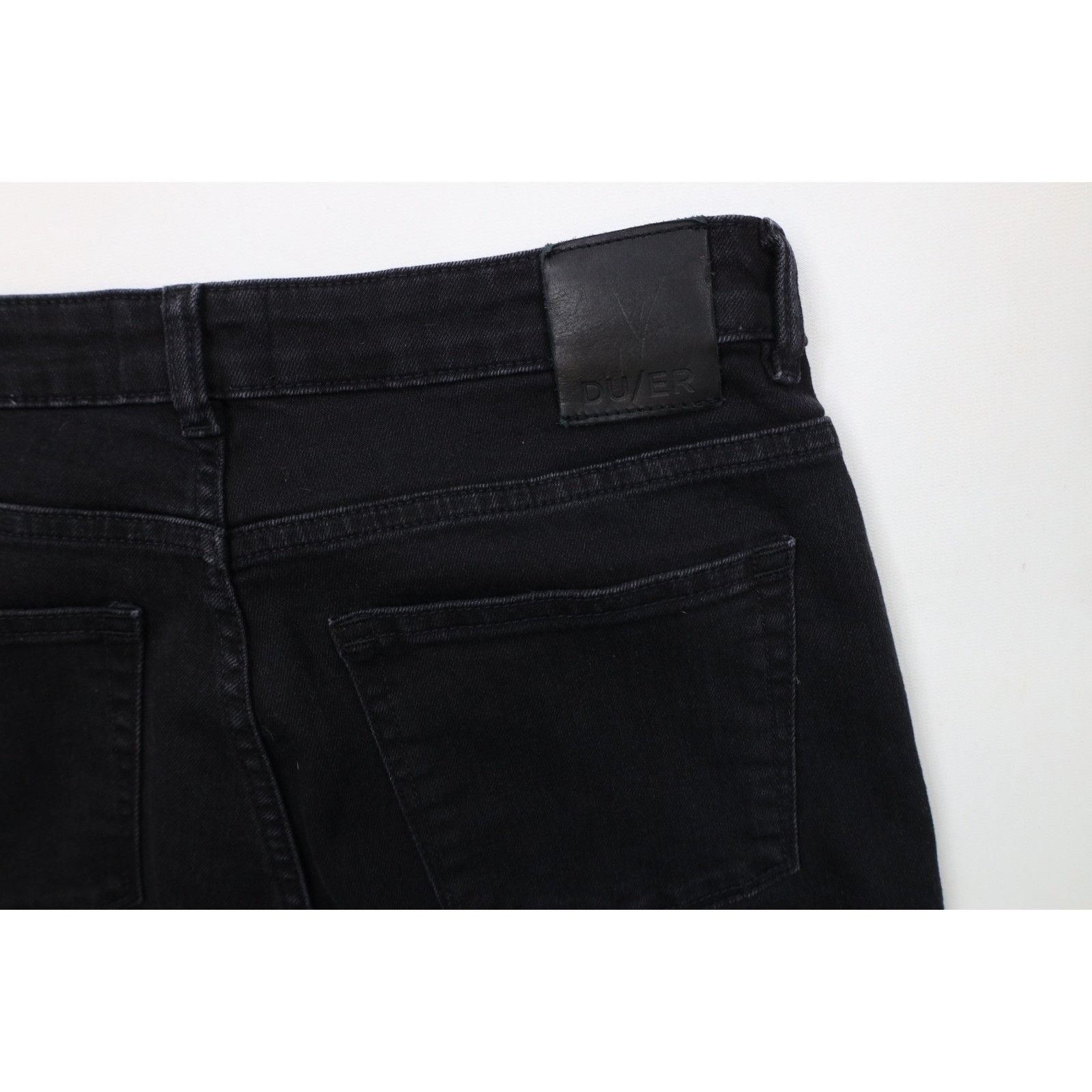 DUER DU/ER DUER Faded Denim Slim Straight Leg Jeans Size 29" - 16 Thumbnail