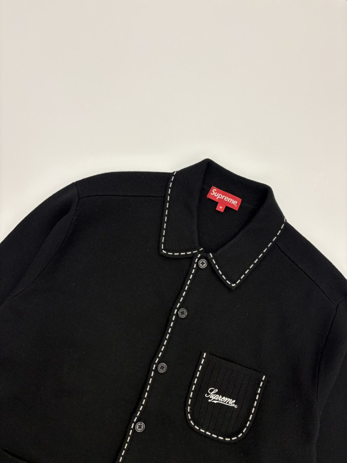 Supreme Supreme black knit Size US M / EU 48-50 / 2 - 2 Thumbnail