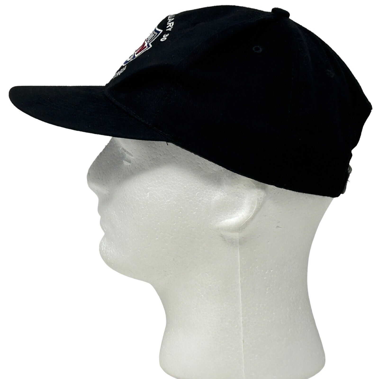Logo 7 Vintage Y2Ks Super Bowl XXXIV Hat Baseball Cap Rams Black Size ONE SIZE - 6 Thumbnail