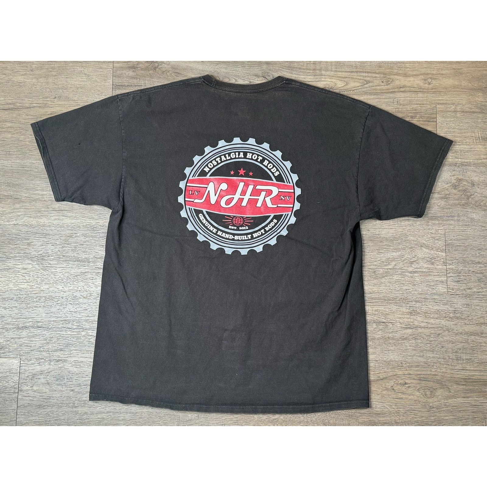 Hanes Rare Nostalgia Hot Rods NHR Black Graphic T-Shirt Size 2XL Size US XXL / EU 58 / 5 - 5 Thumbnail