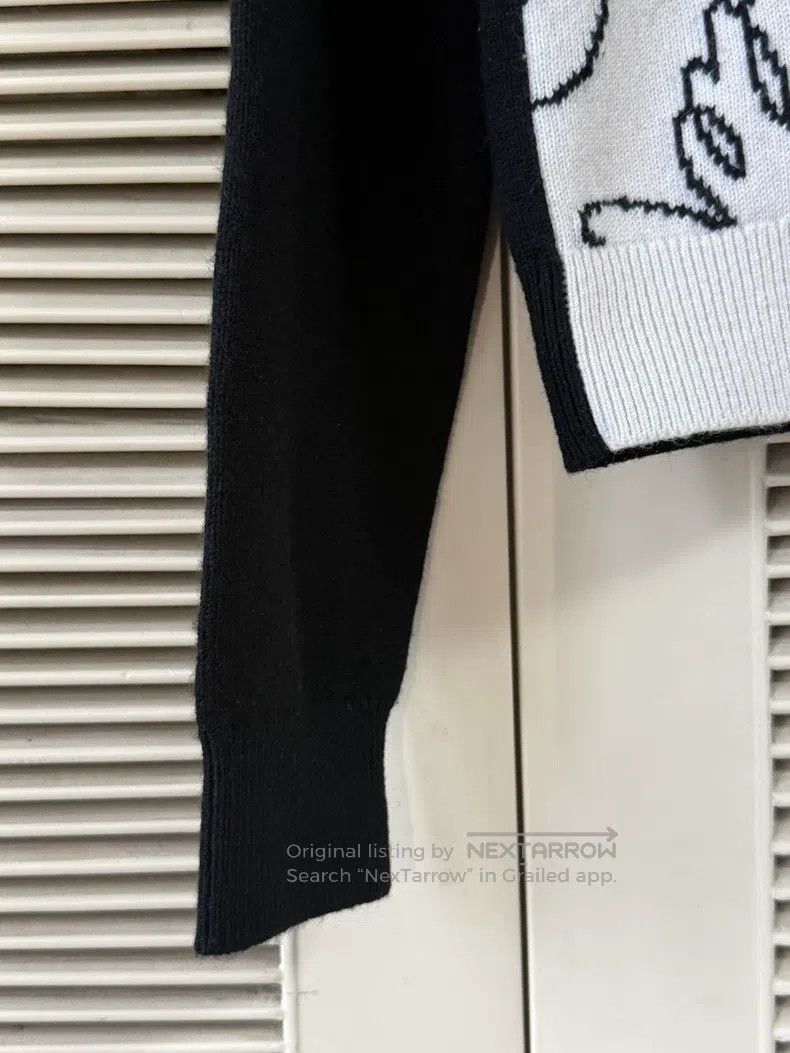 Other Chanel Black and white peace dove knitted sweater Size XXS / US 00 / IT 34 - 5 Thumbnail