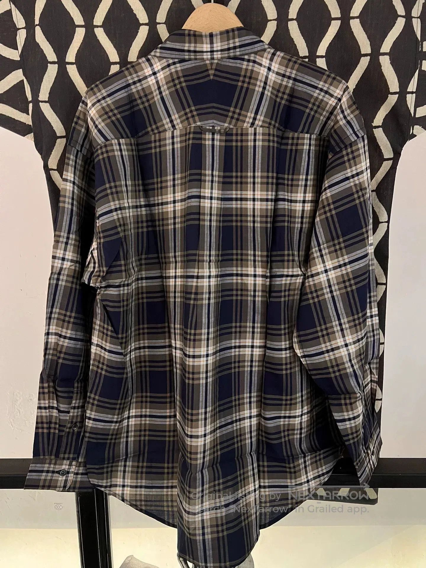Japanese Brand full plaid long sleeve shirt. Size US S / EU 44-46 / 1 - 2 Thumbnail