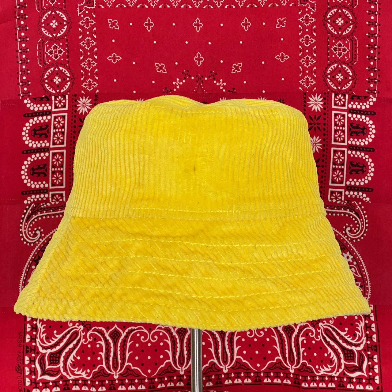 Poche Studio POCHE STUDIO HANDMADE REVERSIBLE BUCKET HAT Size ONE SIZE - 1 Thumbnail