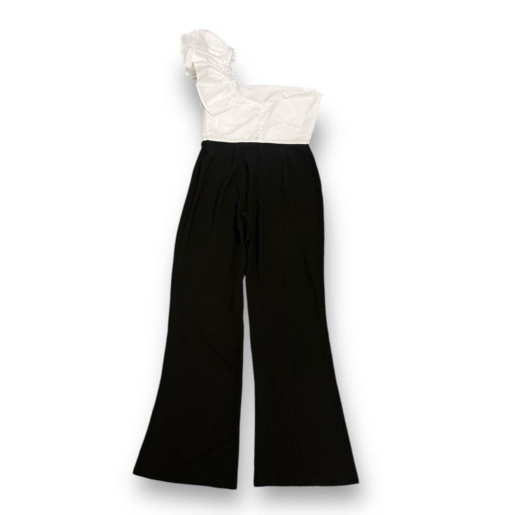 Other Dolores Promesas Ruffle One Shoulder Jumpsuit Size 42 Size US 26 / EU 42 - 4 Thumbnail