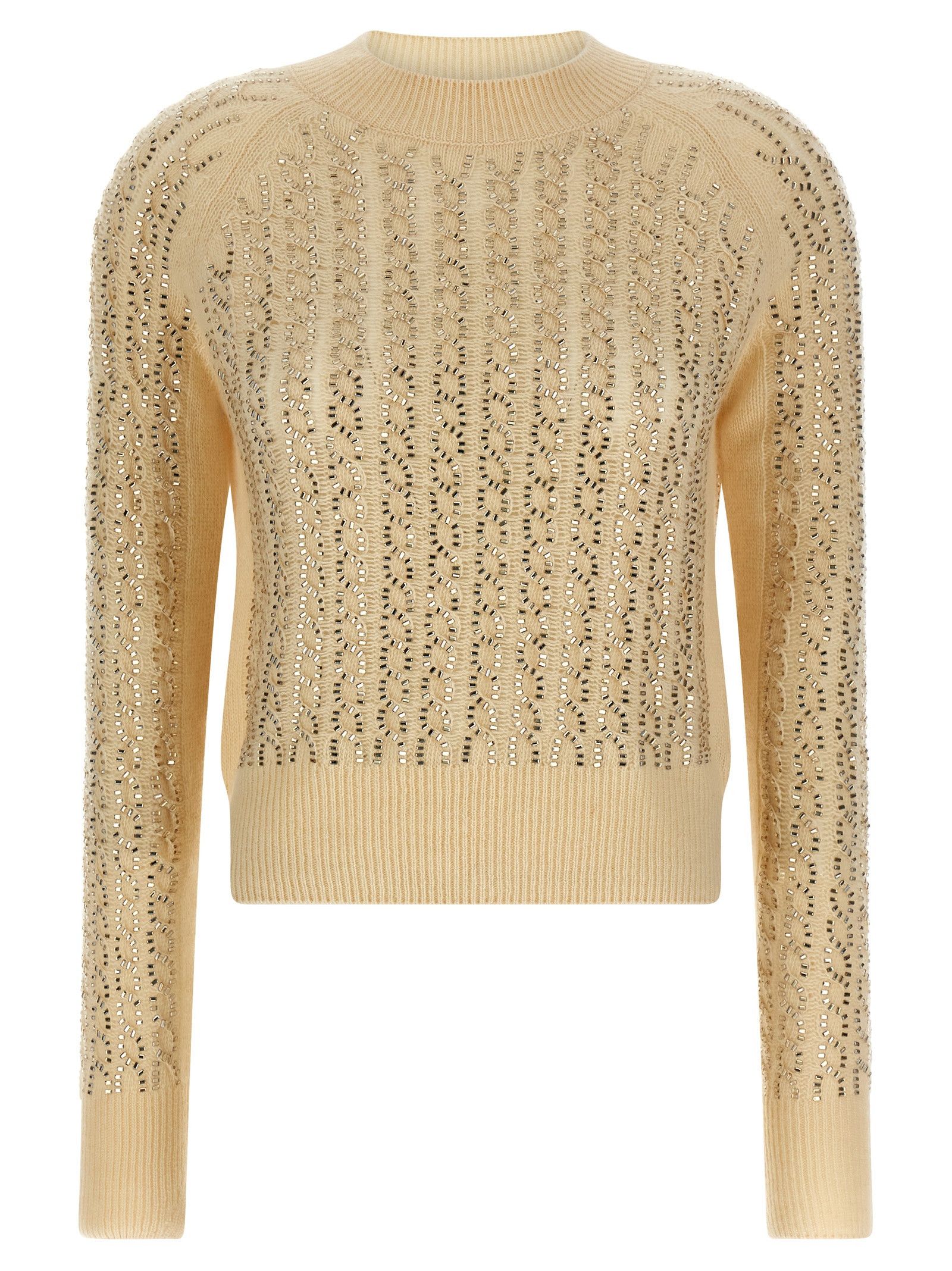 Ermanno Scervino Baguette studded sweater Size S / US 4 / IT 40 - 1 Thumbnail