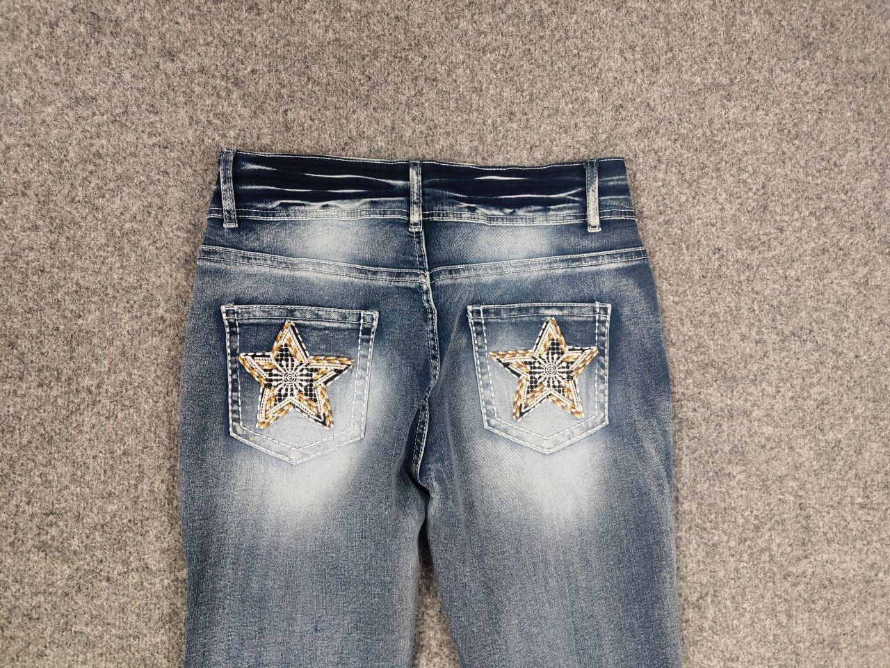 If Six Was Nine Vintage Japan hysteric glamour Style Star Logo Flared Jeans Size 32" / US 10 / IT 46 - 11 Thumbnail