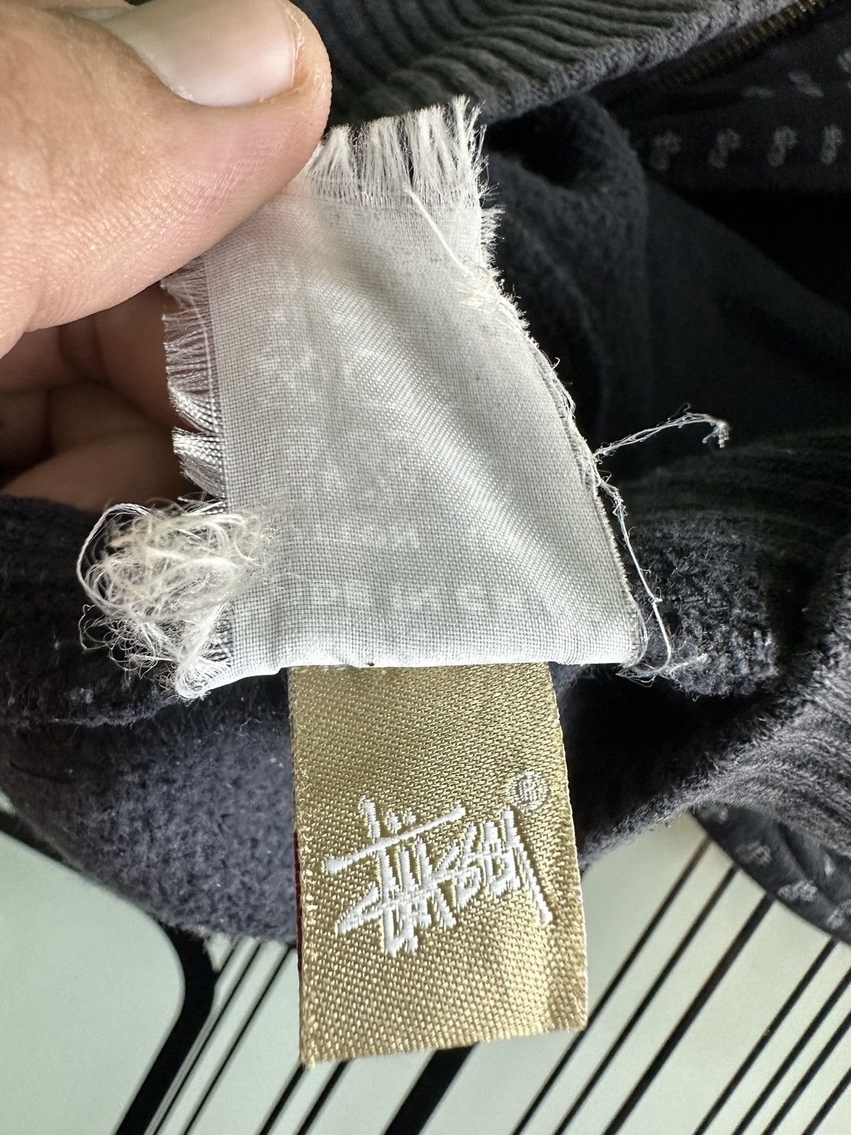 Stussy × Vintage Vintage Stussy Overprint Money SS Hoodie Size US S / EU 44-46 / 1 - 16 Thumbnail