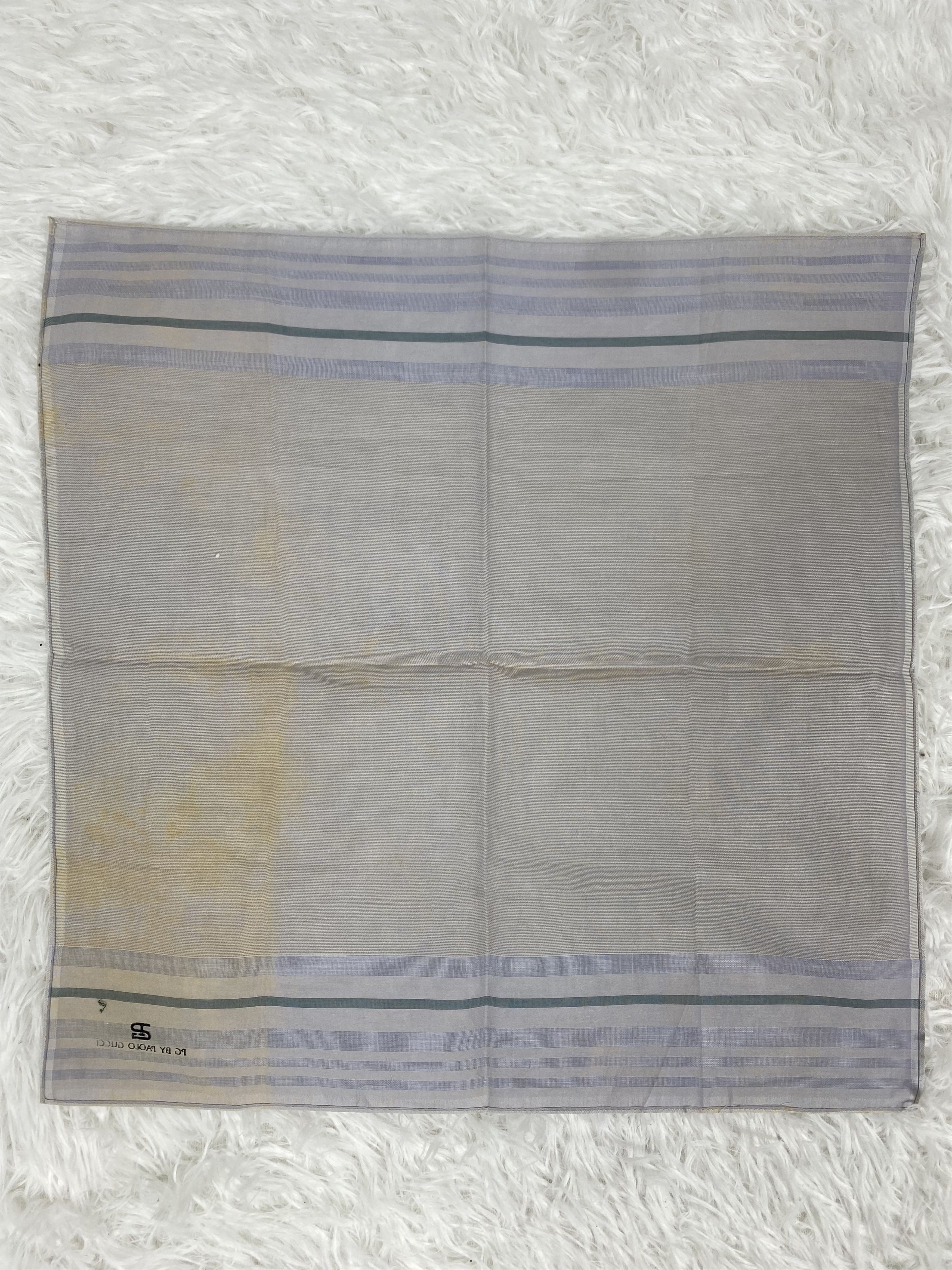 Paolo Gucci Vintage Paolo Gucci Handkerchief Neckerchief PH0604 Size ONE SIZE - 6 Thumbnail