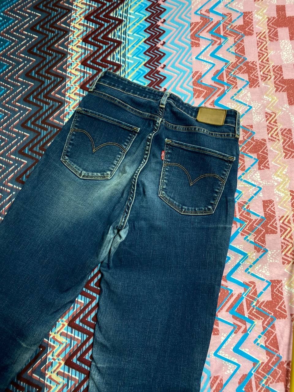 Levi's × Vintage Vintage Levi’s 721 skinny distressed jeans denim size 28 Size 28" / US 6 / IT 42 - 11 Thumbnail
