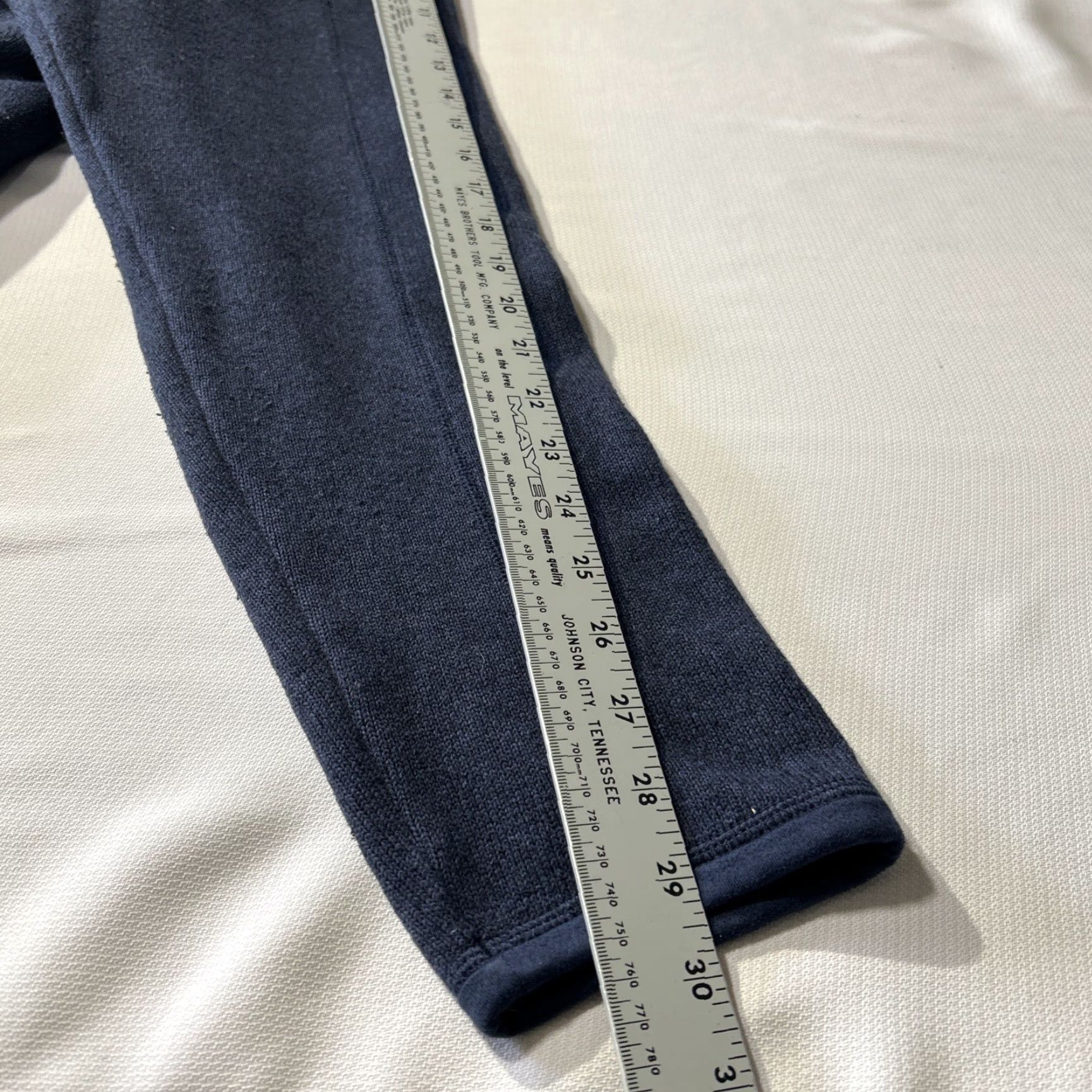 Patagonia Patagonia Sweater Pullover 1/4 Zip – Navy Blue – Size Large Mens Regular Built for Hiking Fall Winter Spring Outdoor Breathing Logo Knit Tight-DK Size US L / EU 52-54 / 3 - 7 Thumbnail