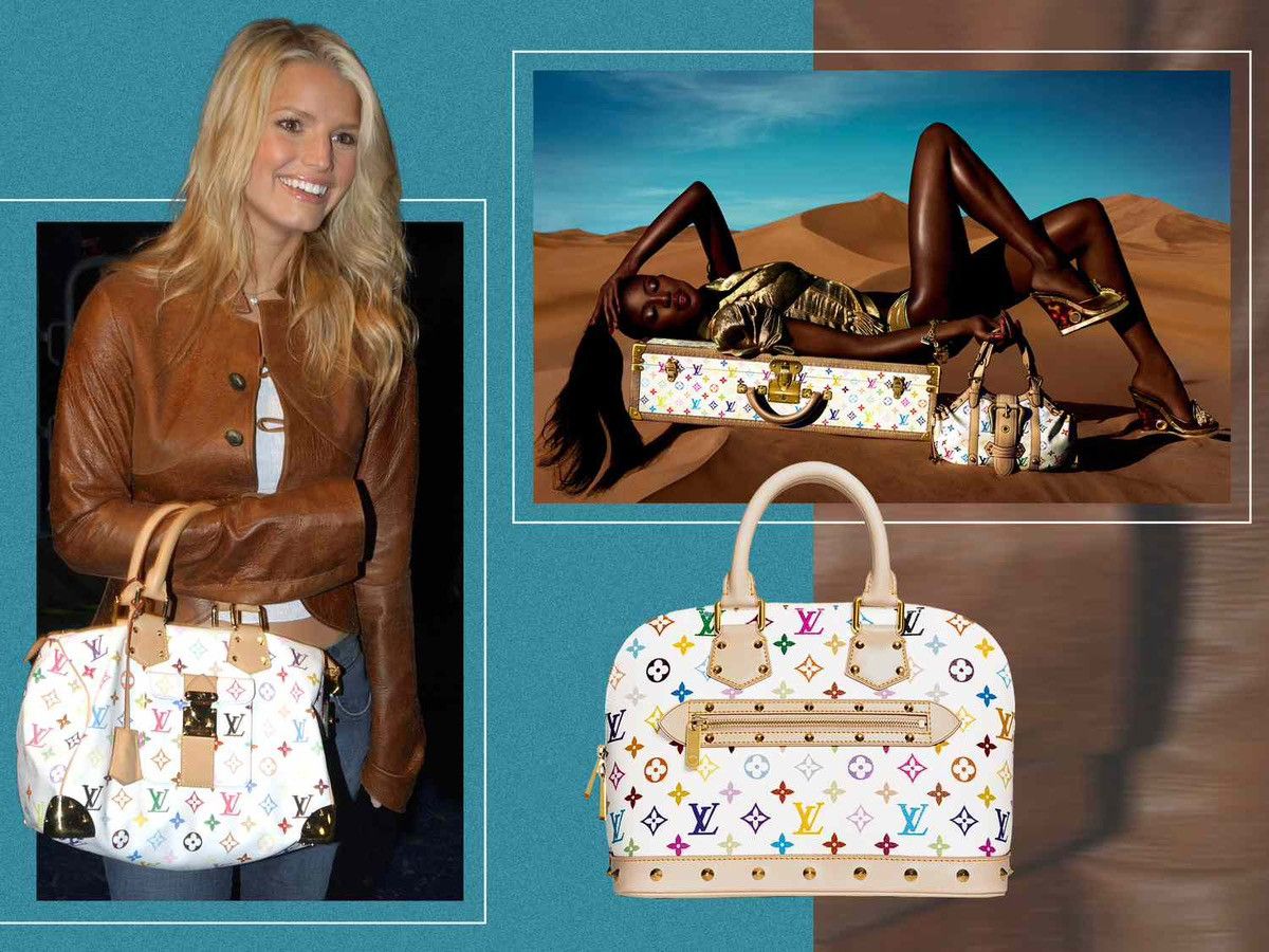 Louis Vuitton × Takashi Murakami Louis Vuitton Multicolore Theda GM by Takashi Murakami Size ONE SIZE - 6 Thumbnail