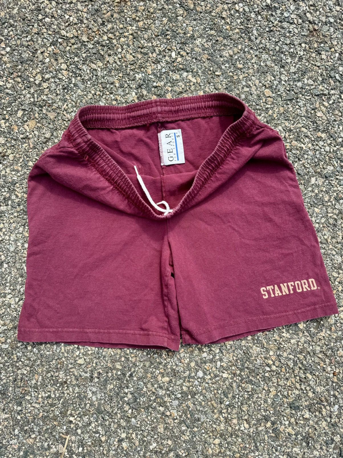 Vintage Vintage 90’s Stanford University College Shorts Size US 29 - 5 Thumbnail