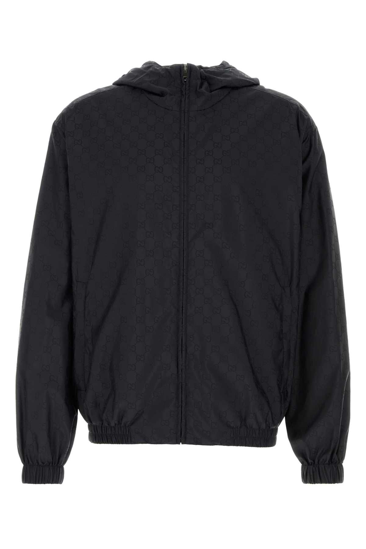 Gucci Embroidered Nylon Jacket Size US XL / EU 56 / 4 - 1 Thumbnail