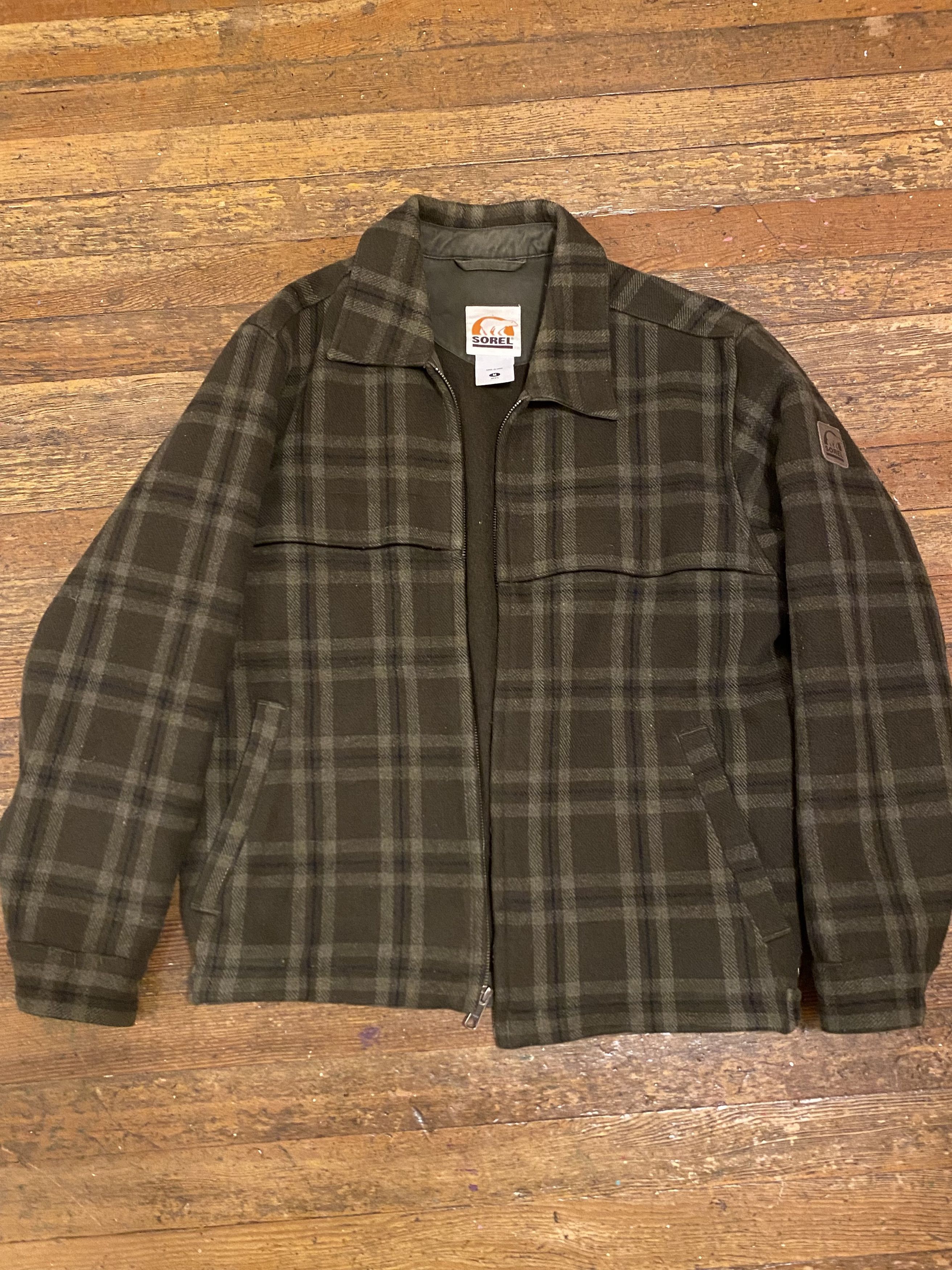 SOREL Sorel Wool Blend Bomber - 2004 Size US M / EU 48-50 / 2 - 2 Thumbnail