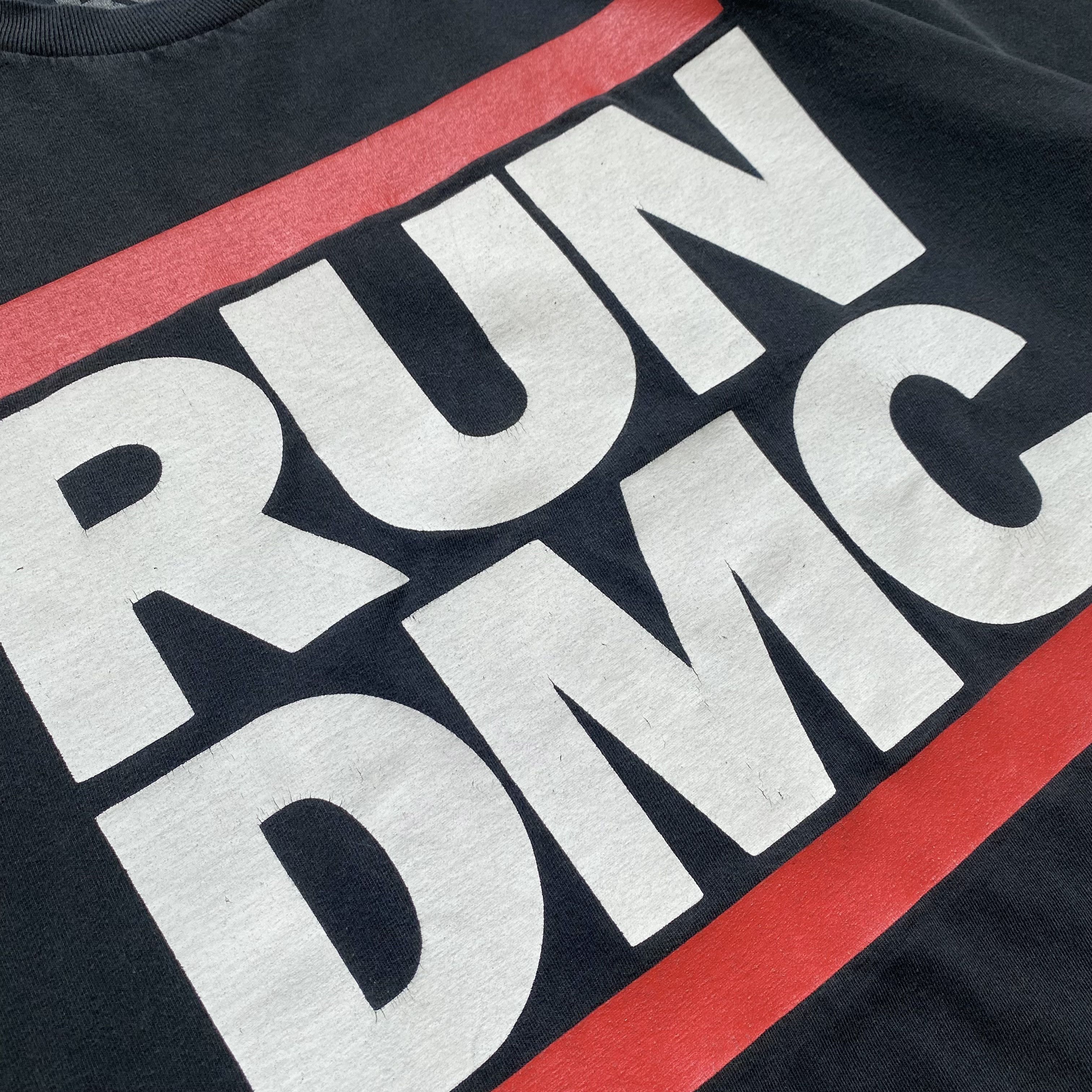 Rap Tees Vintage RUN DMS tee big logo Rap Band Tee Jam Master Jay Size US XL / EU 56 / 4 - 5 Thumbnail