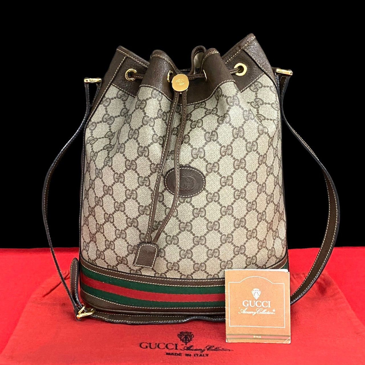 Gucci Gucci Shoulder Bag Brown Leather Size ONE SIZE - 1 Thumbnail