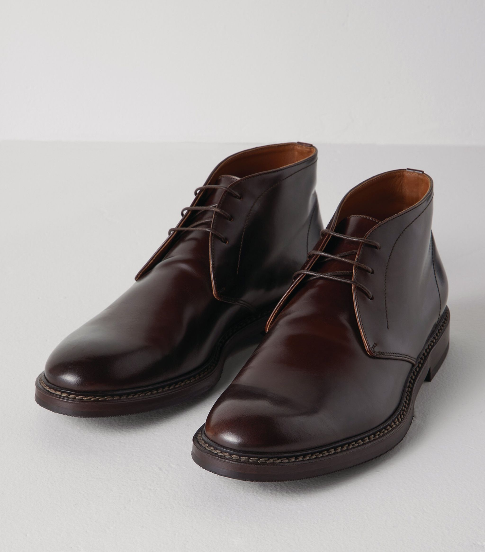 Brunello Cucinelli Brunello Cucinelli Shell cordovan Chukka boots Size US 8.5 / EU 41-42 - 1 Thumbnail