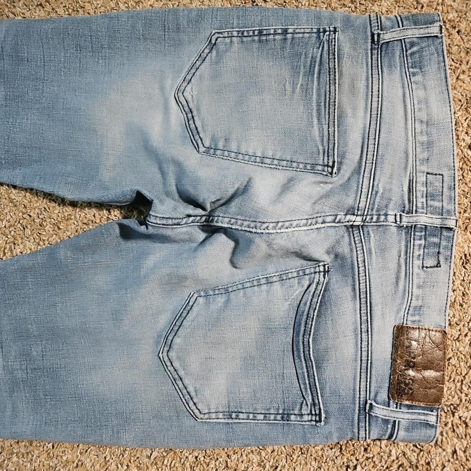 Express Express Jeans Slim Fit Rocco Slim Leg Jeans 31x30 Size US 31 - 6 Thumbnail