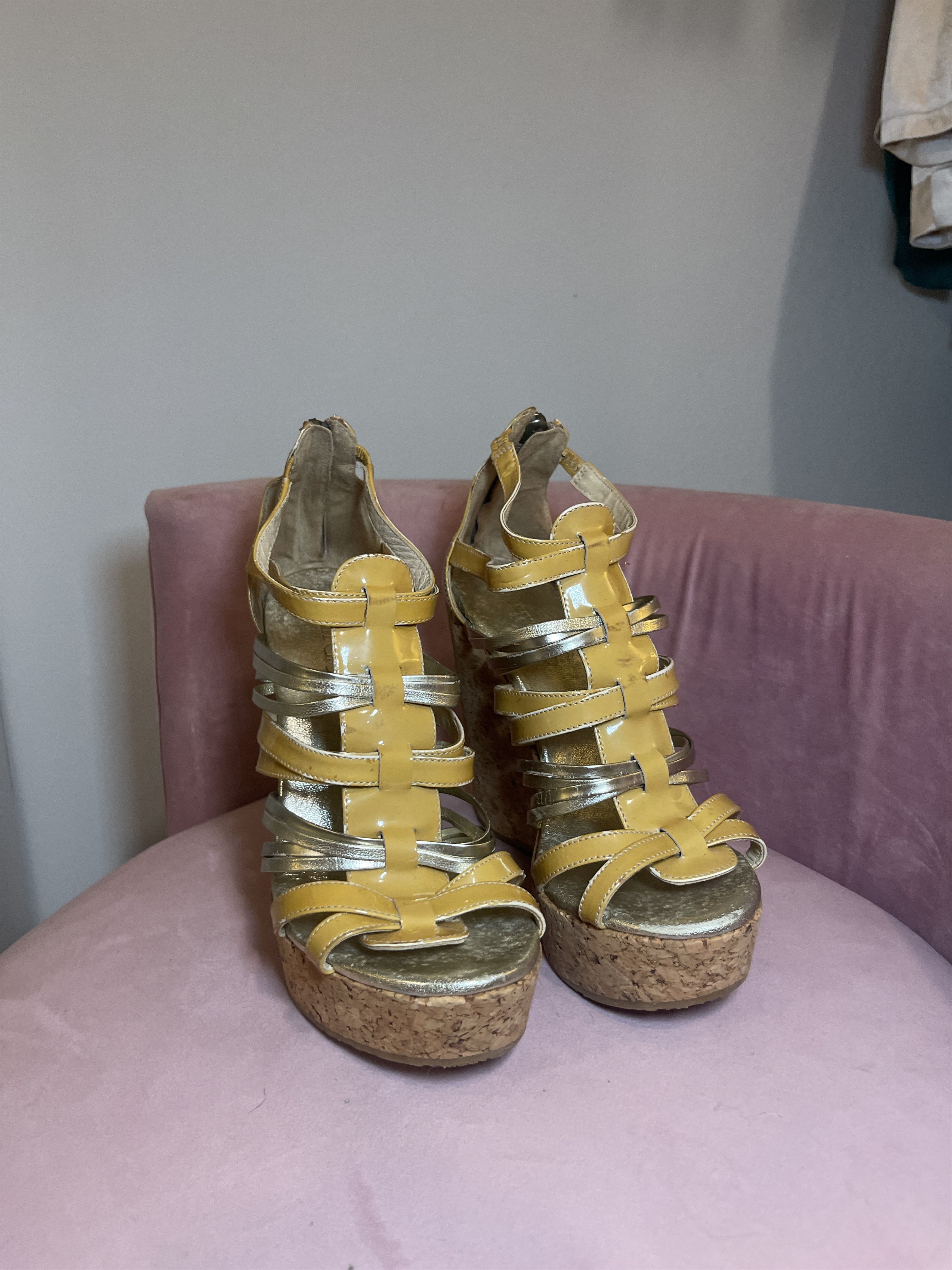 Jimmy Choo jimmy choo platform wedges Size US 7 / IT 37 - 7 Thumbnail