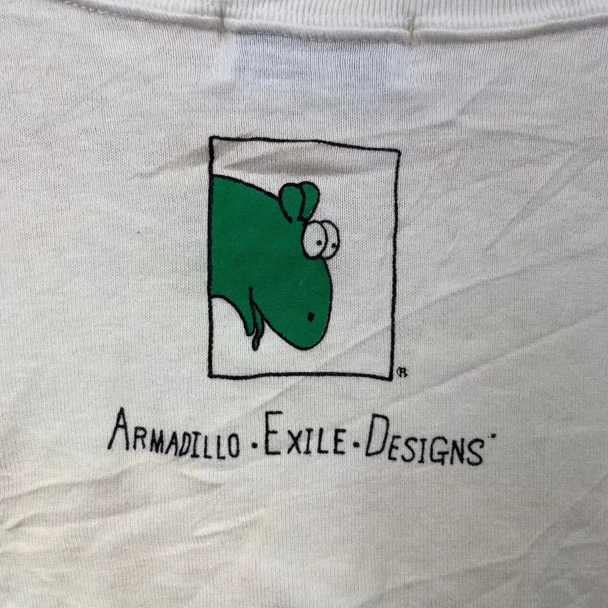 Vintage Vintage 1990 ARMADILLO EXILE DESIGNS Golf Painting Tee Shirt Size US M / EU 48-50 / 2 - 6 Thumbnail