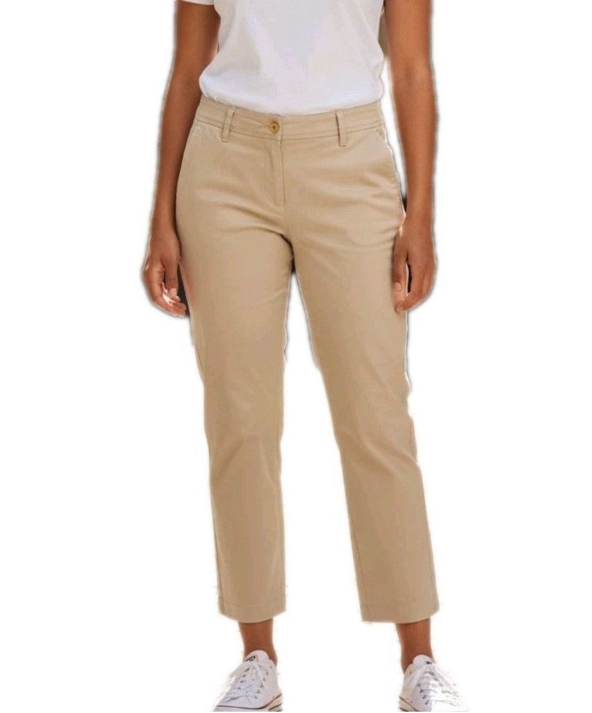 Talbots Talbots Relaxed Chino Women's 16 Cotton Waist 38" Inseam 27" Size 38" / US 16 / IT 52 - 1 Thumbnail